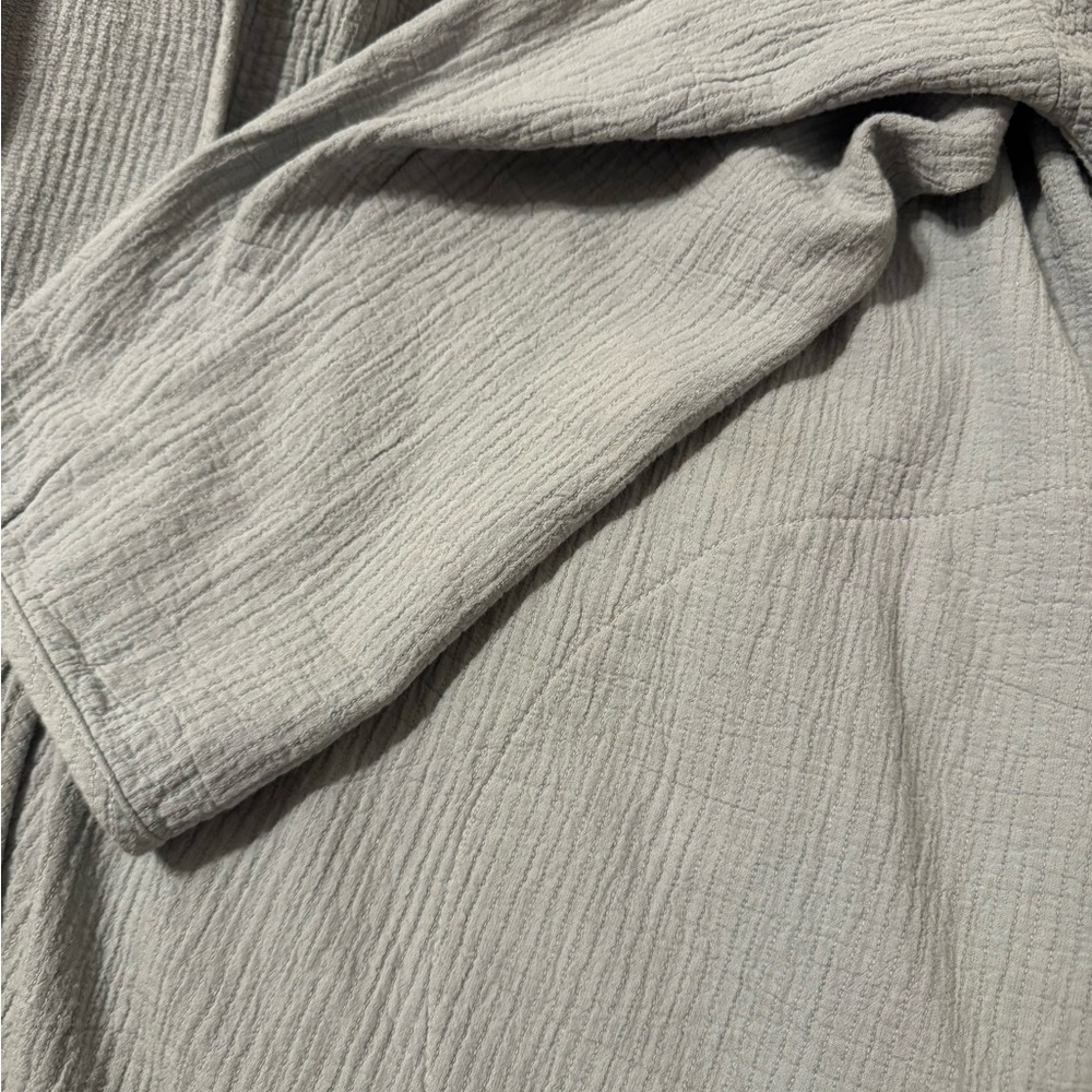 April Meets October November Robe Blue Grey - Picture 2 of 4